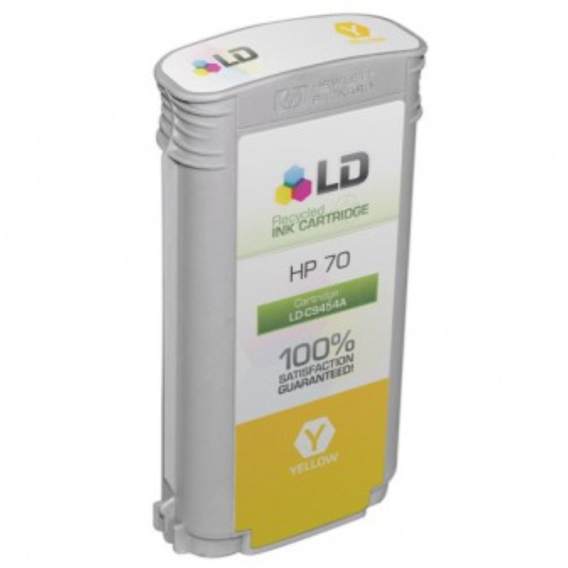 Cartuccia Compatibile per HP 70 C9454A - Giallo