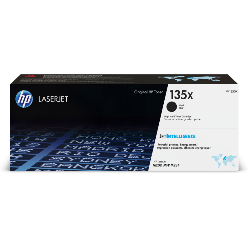 Originale HP toner nero W1350X 135X ~2400 Pagine Cartuccia Toner Nero Originale LaserJet 135X ad alta capacità