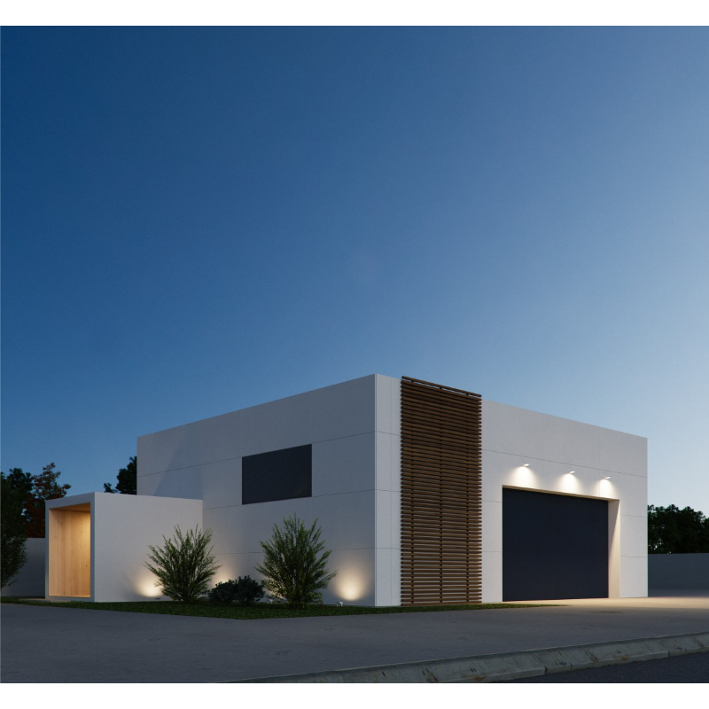 Proiettore LED da Esterno SKY-V3 Bianco con Sensore Microonde 10W 4000K