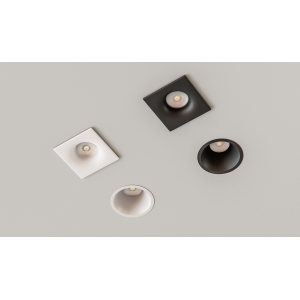 Faretto Incasso Tondo ARO LUK GU10 Bianco IP20 50mm