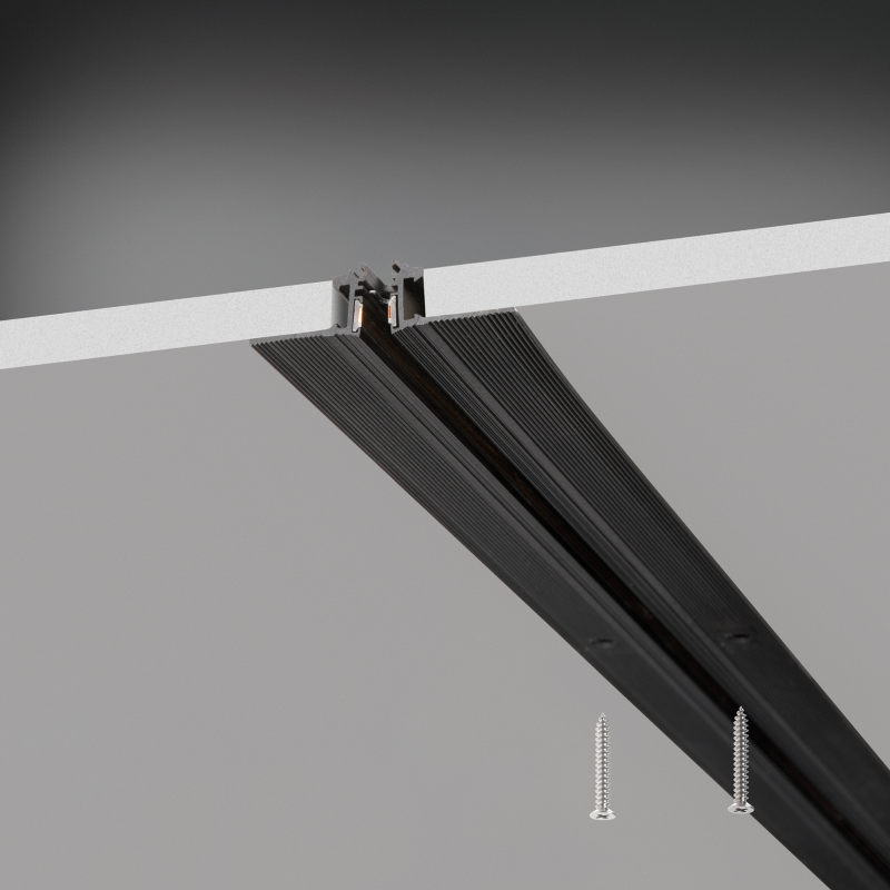 Ideal Lux Profilo LED Deva Incasso Easy 2000mm Nero