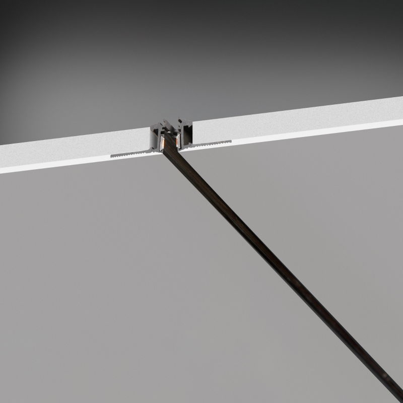 Ideal Lux Profilo LED Deva Incasso Easy 2000mm Nero