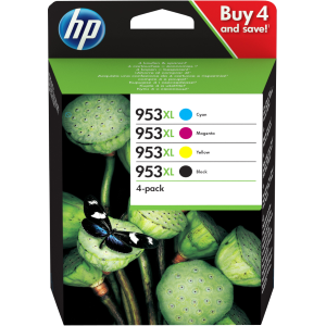 Originale HP Multipack nero / ciano / magenta / giallo 3HZ52AE MCVP 01 953 XL