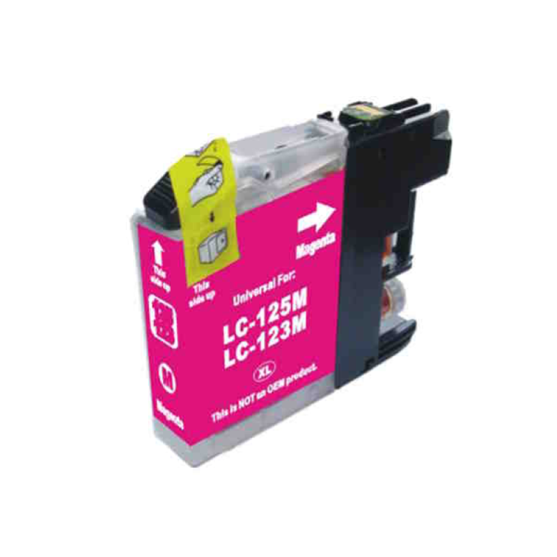 Cartuccia Compatibile per Brother LC123XL LC121XL - Magenta