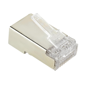 Connettori Schermati RJ45 FTP Vultech 50 Pz. 8P8C (SN21404)