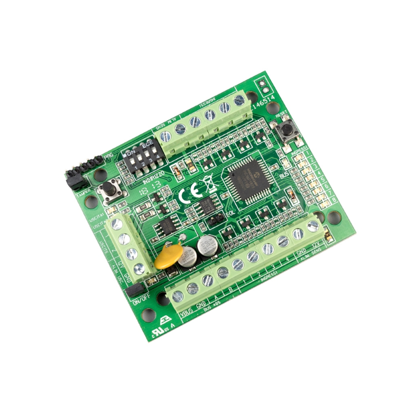 Modulo di Espansione Filare VulTech MB-ES8IN 8 ingressi + 2 uscite BUS 485