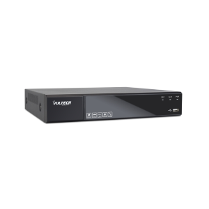 NVR 4 Canali POE Vultech VS-NVR6504EVO-POE-5MP V1 Fino A 5Mpx H.265 HDMI P2P CLOUD 1 HD