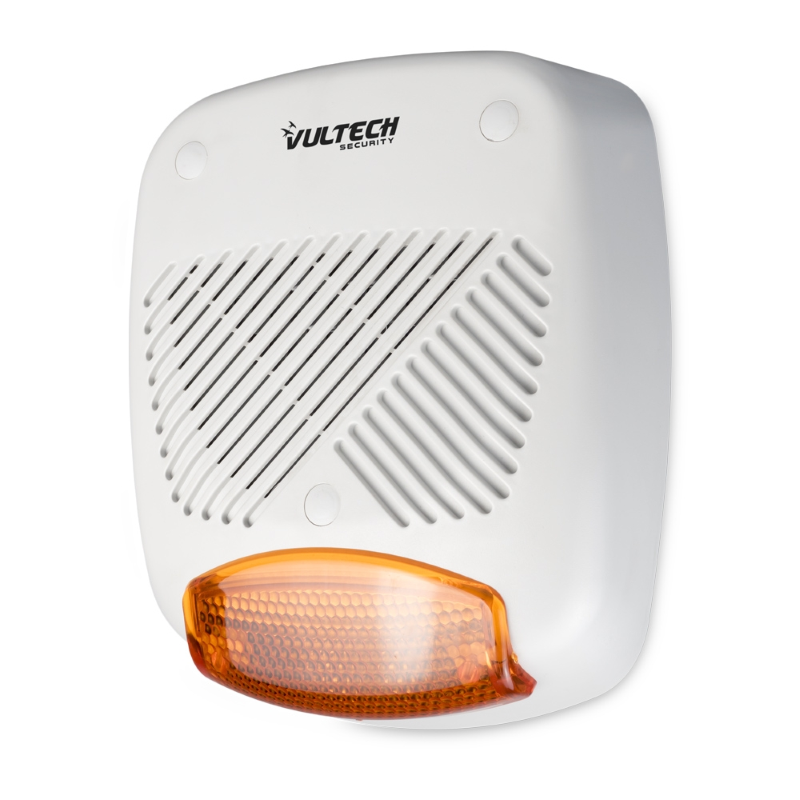 Sirena Autoalimentata da Esterno 106 dB a 1 metro Bitonale con LED di Stato