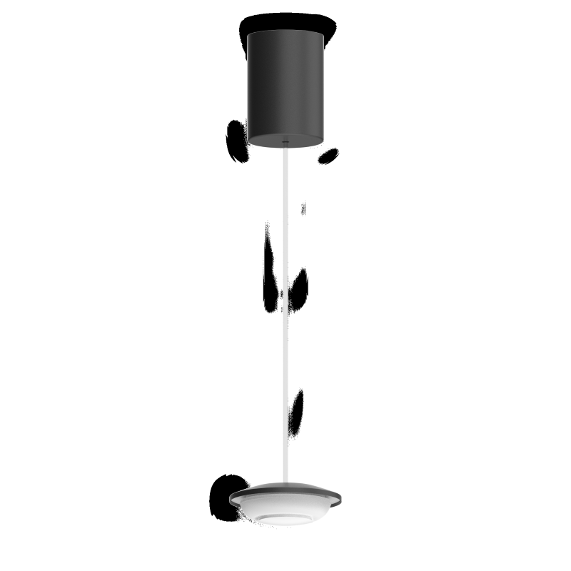 Lampada a sospensione MAPA MINI MSP1 BIG NERO