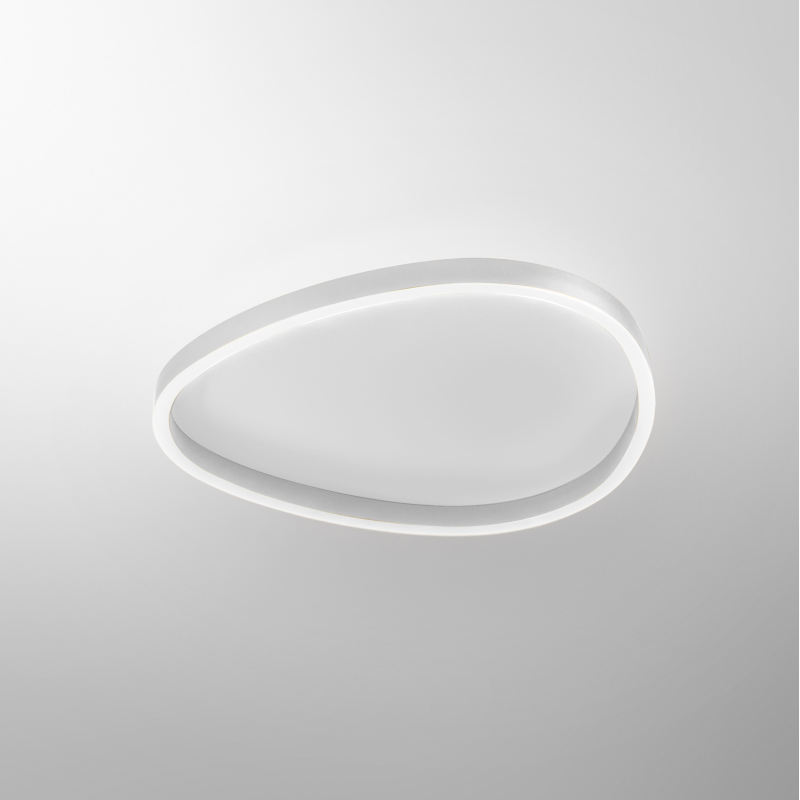 Plaf. 50+10W cct 3k/4k bianco