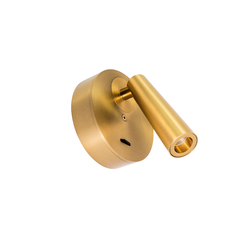 Applique oro opaco 3w led