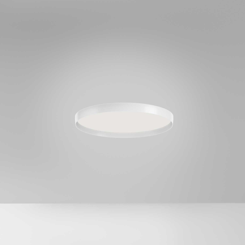 Plaf. all. bianco sat.30W LED.3000K 4000K