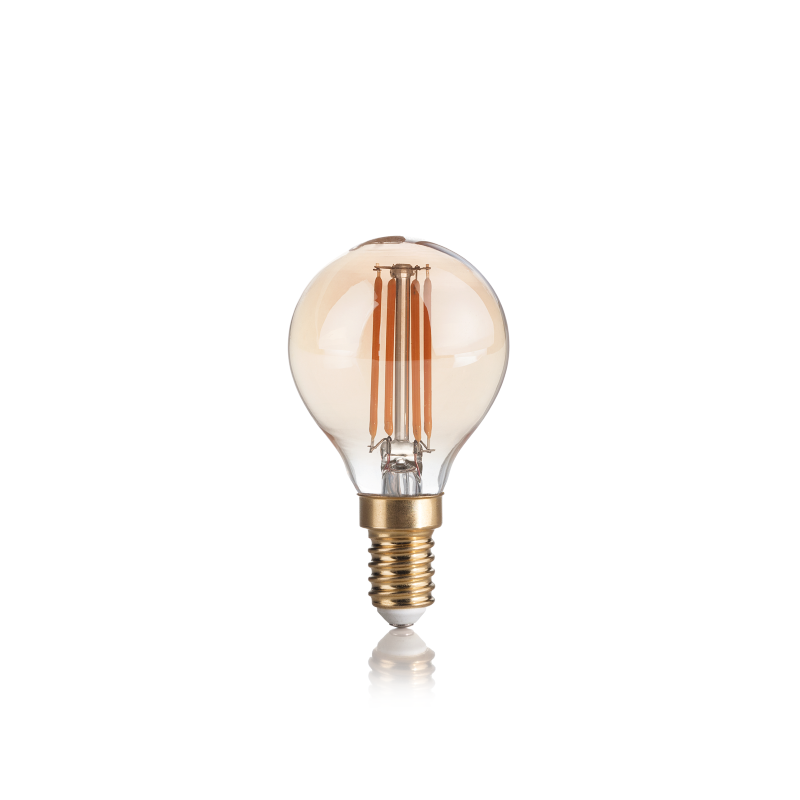 Lampadina E14 SFERA 4W 2200K CRI80 AMBRA