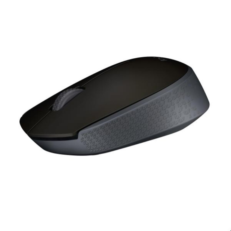 Logitech M170 Wireless Mouse, Ambidestro, Ottico, RF Wireless, 1000 DPI, Nero, Grigio  