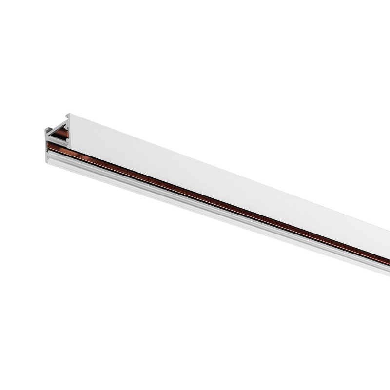 Binario da superficie 2m bianco opaco