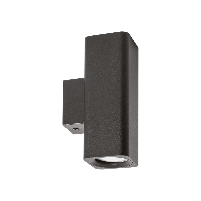 Applique nero 2xGU10 s.lamp.