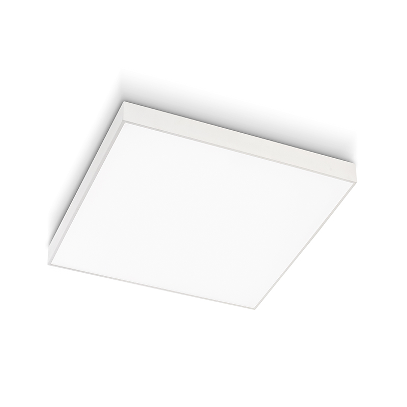 Plaf. alluminio bianco.IP20.60W LED.3000K