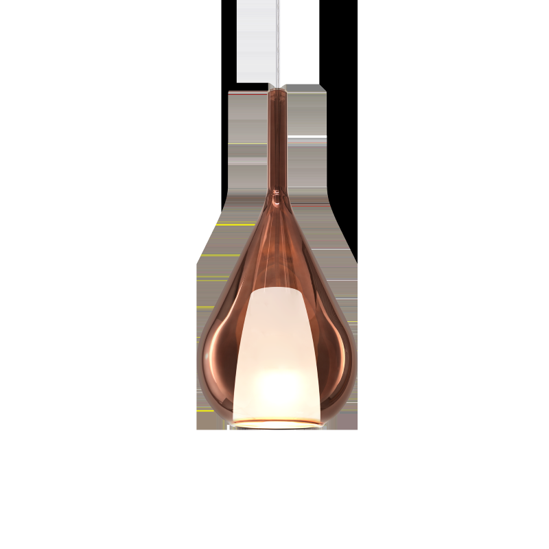 Lampada a sospensione KALIQUE SP1-3 D18 RAME
