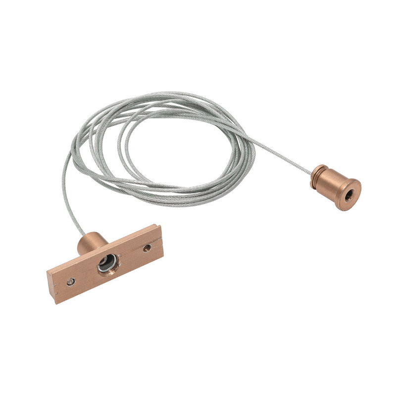 Kit sosp. Cavo singolo bin. Champagne