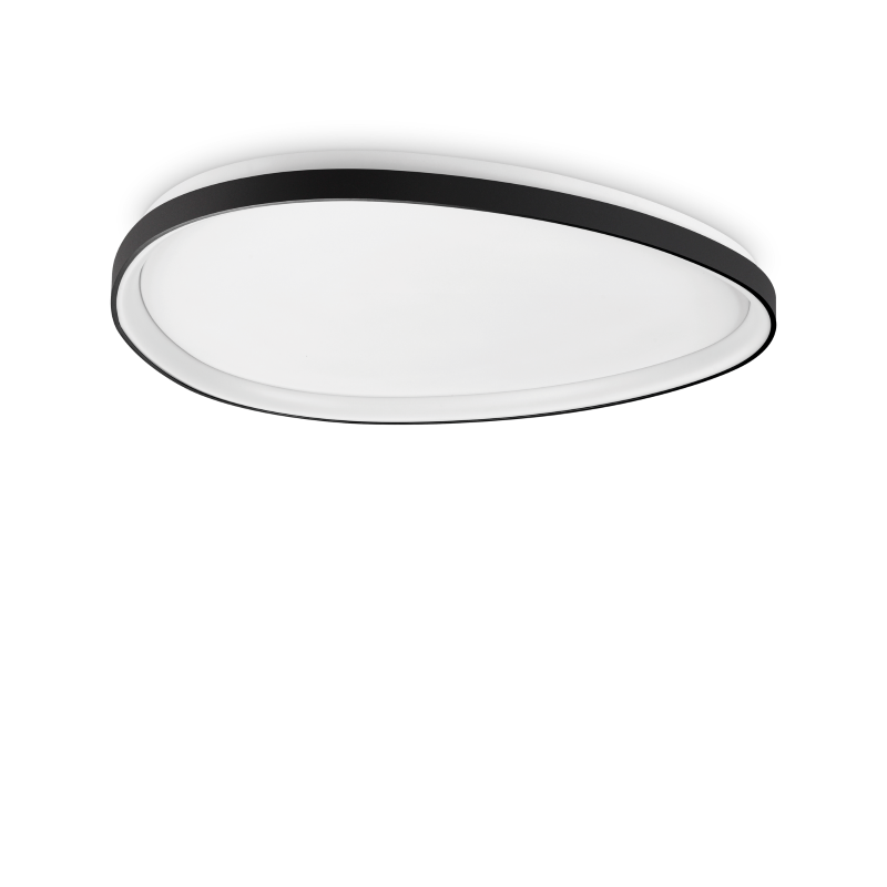 Lampada da soffitto GEMINI PL D081 ON-OFF NERO 3000K
