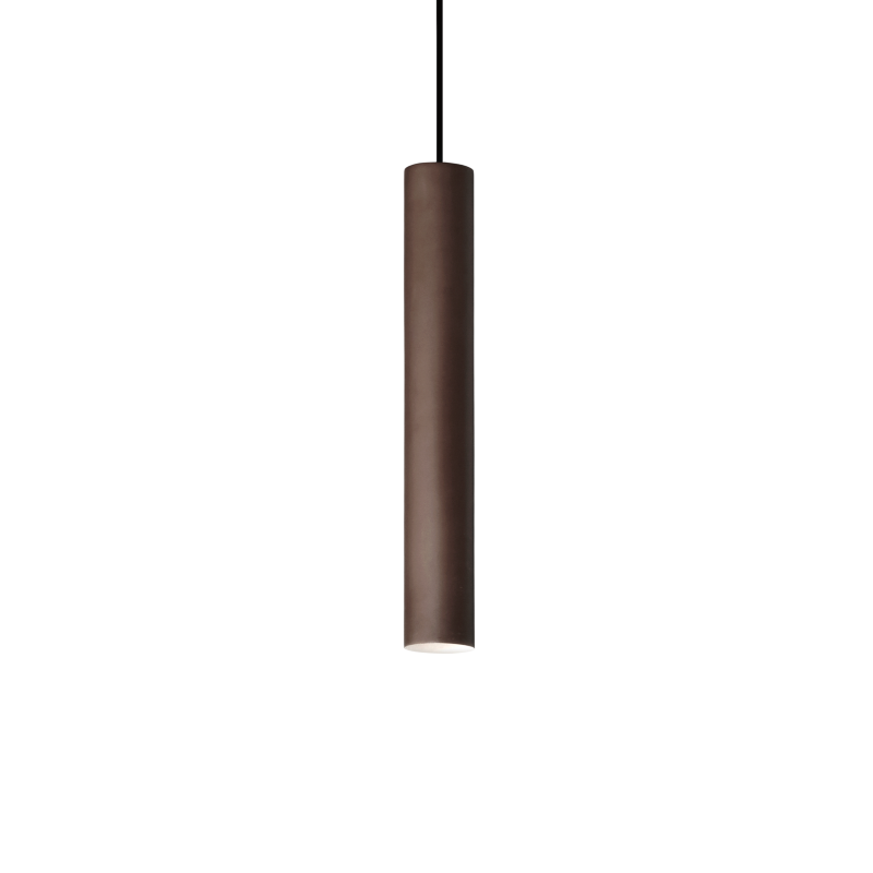 Lampada a sospensione LOOK SP1 ROUND D60 H400 COFFEE