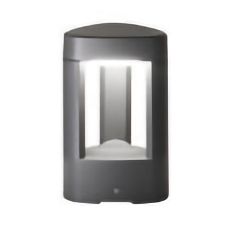 Paletto alluminio antracite. 1xGx53. IP54.