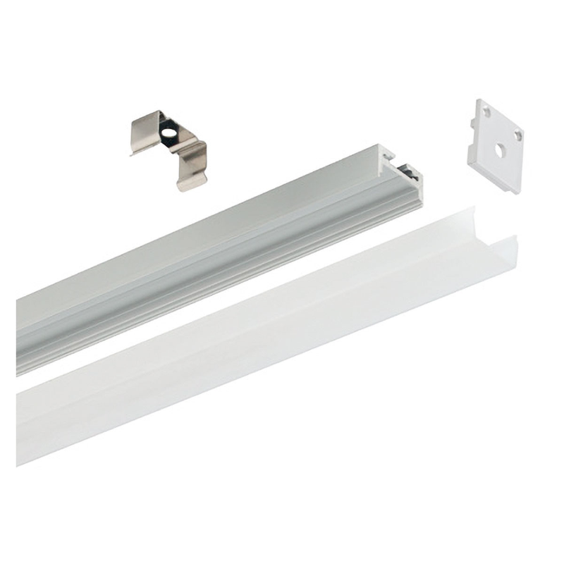 Profilo in allum.superf. grigio.2MT.