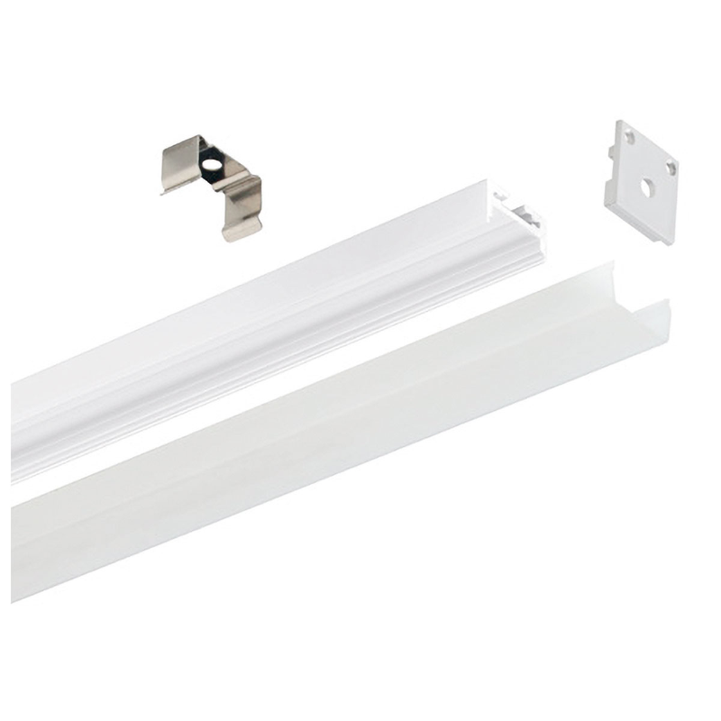 Profilo in allum. superf. bianco.2MT.