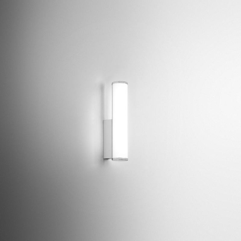 Applique allum. bianco IP44.7W LED.3000K.