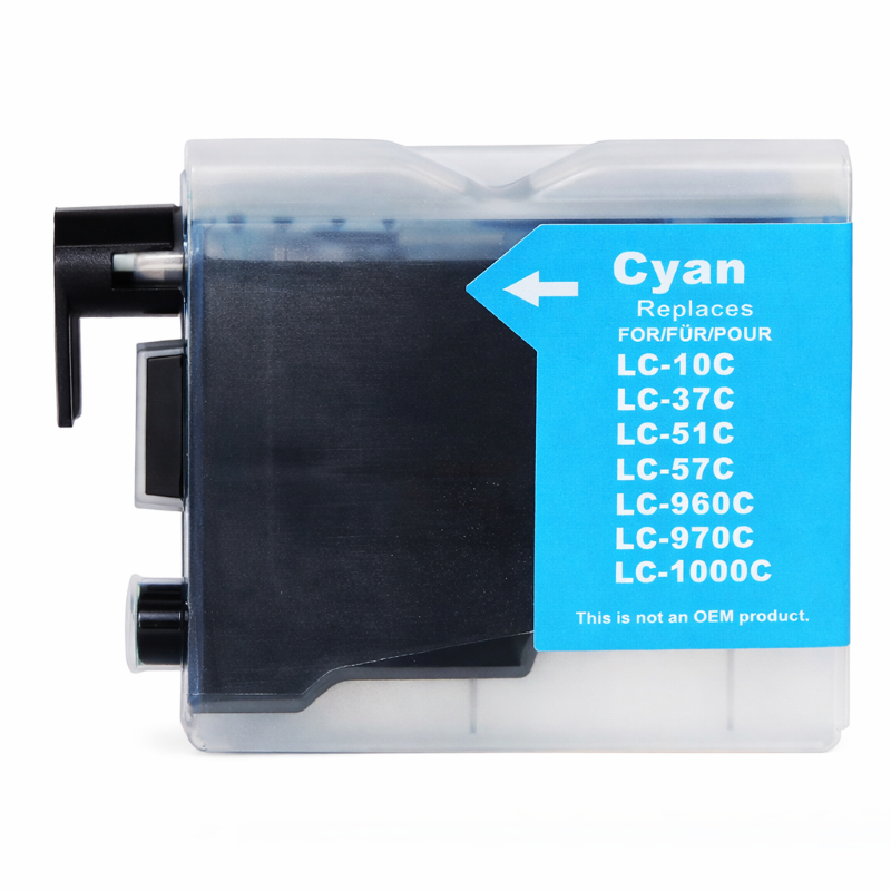 Cartuccia Compatibile per Brother LC1000 LC970XL - Ciano