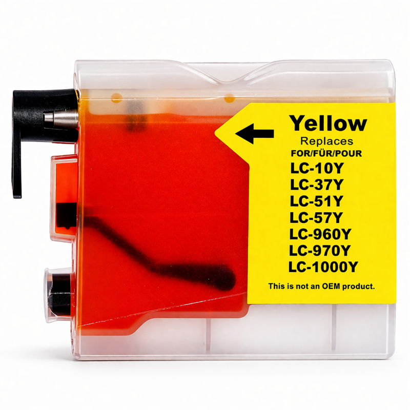 Cartuccia Compatibile per Brother LC1000 LC970XL - Giallo