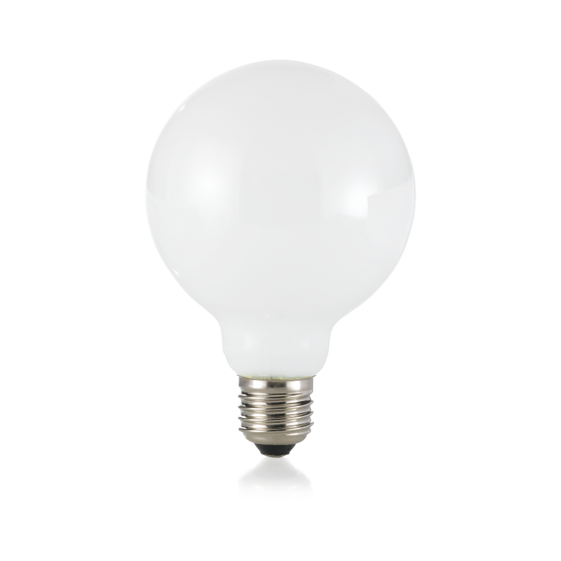Lampadina E27 GLOBO D095 08W 4000K CRI80 BIANCO