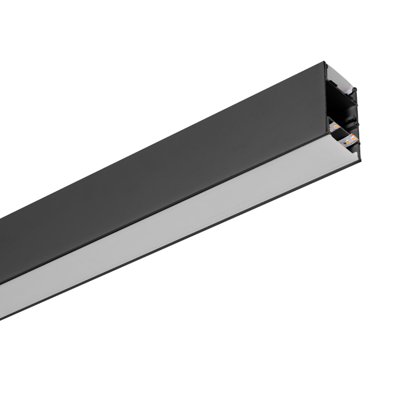 Profilo alluminio Tirana 2m nero