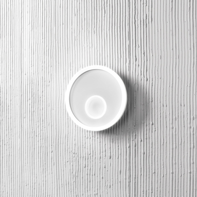 Plaf. alluminio bianco. 40W LED. 4000K.