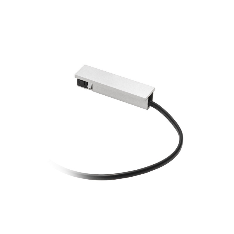Connettore singolo bianco opaco