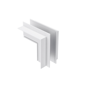 Giunz. Inc. L Muro/Soffitto Esterna Bianca