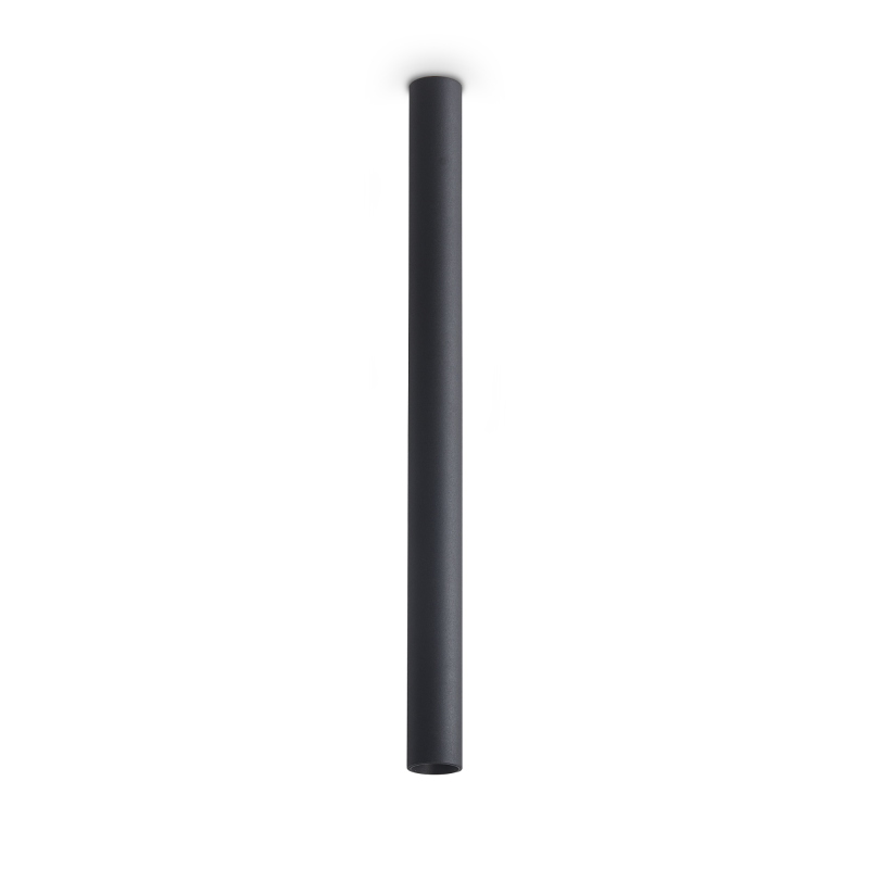 Lampada da soffitto LOOK LED PL1 ROUND D30 H400 ON-OFF NERO 3000K