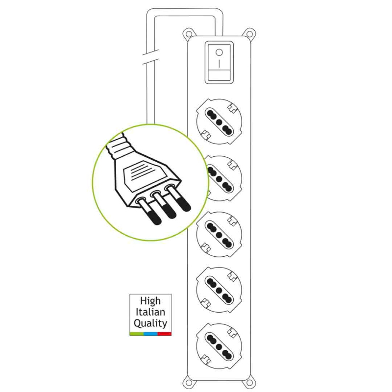 POWER CLEANER 5: INGRESSO ITALIA - 5 USCITE ITALIA/SCHUKO - TOGETHER ON