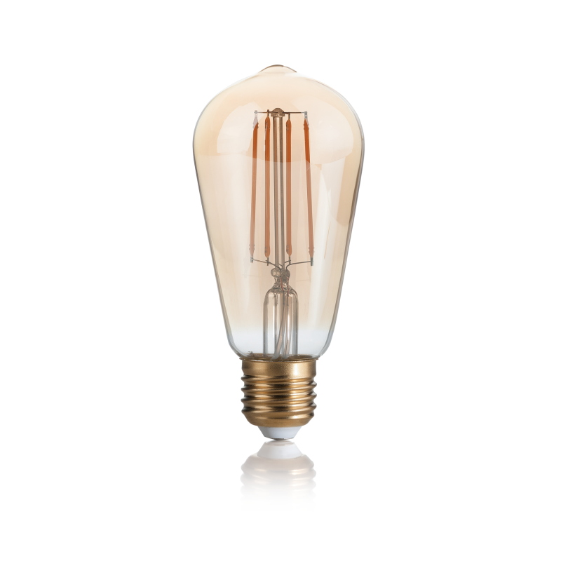 Lampadina E27 CONO 4W 2200K CRI80 AMBRA DIMM