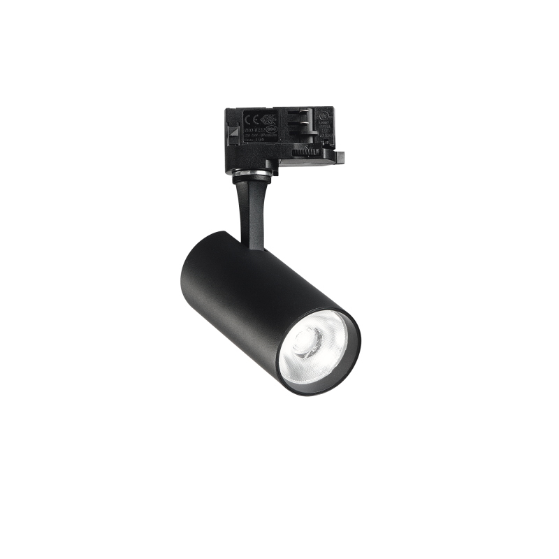 Tracklights FOX TR 3-PHASE 15W CRI90 4000K ON-OFF NERO