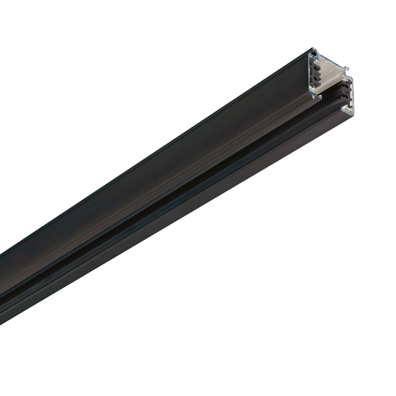 Tracklights LINK 3-PHASE TRIMLESS BINARIO 2 MT ON-OFF NERO