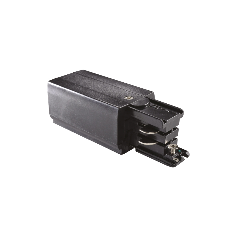 Accessorio LINK 3-PHASE TRIMLESS ALIM. TESTA SX ON-OFF NERO