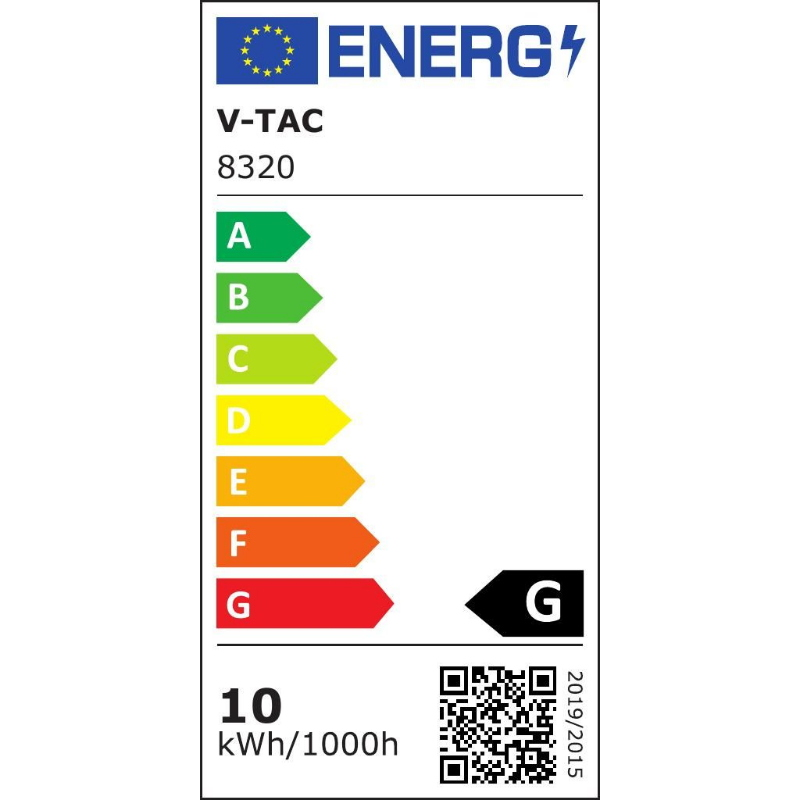 Lampada LED da Giardino V-TAC VT-830 10W COB CREE 450lm 4000K 72° IP65 Grigio