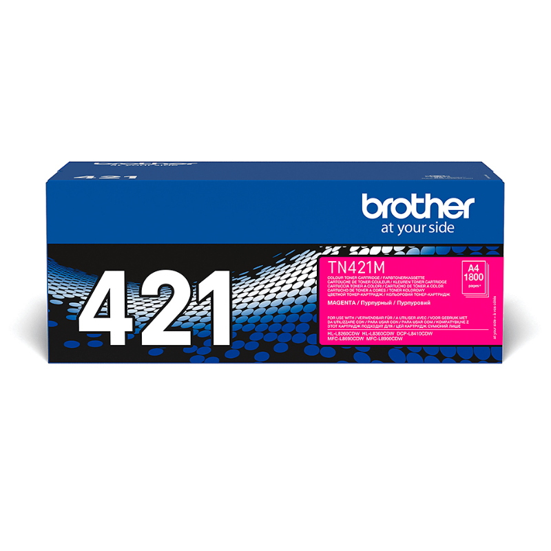 Originale Brother toner magenta TN-421M 421 ~1800 Pagine