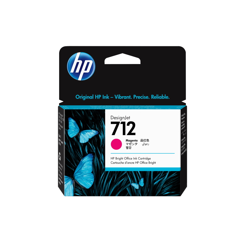 Originale HP Cartuccia d'inchiostro magenta 3ED68A 712 ~350 Pagine 29ml