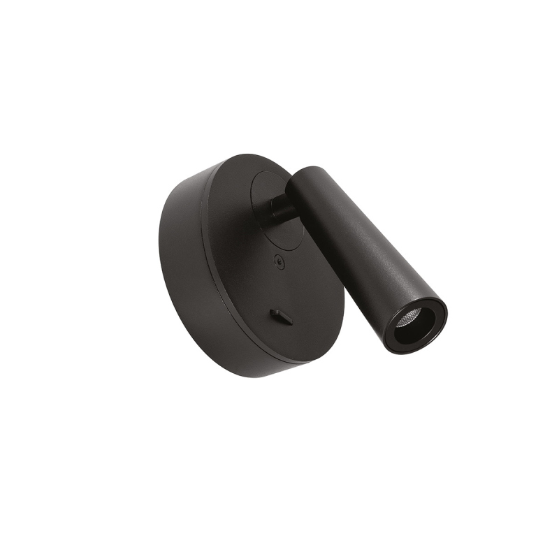 Applique nero opaco 3w led