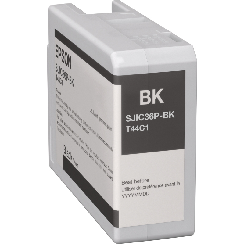 Originale Epson Cartuccia d'inchiostro nero C13T44C140 SJIC36P-K 80ml