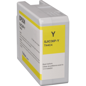 Originale Epson Cartuccia d'inchiostro giallo C13T44C440 SJIC36P-Y 80ml